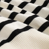 Monaco Striped Polo Knit