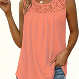 ‘Luna’ Lace Flow Top