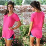 'AERIA' Everyday V-Neck Tee