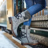 Mid Calf Winter Boots