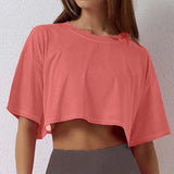 'LUNEA' Active Crop Tee