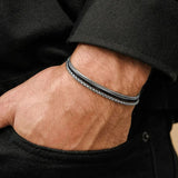 'RIDGE' Stainless Steel Chain Bracelet