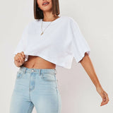 'LUNEA' Active Crop Tee