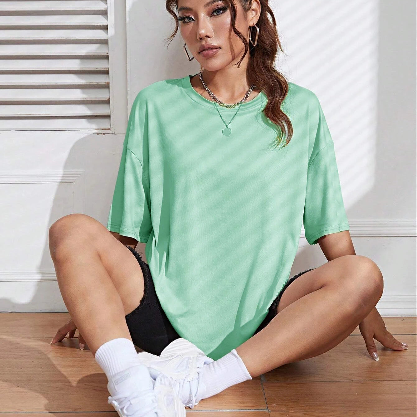 ‘Harper’ Vintage Washed Oversized Tee