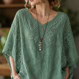 Aria Boho Embroidered Blouse