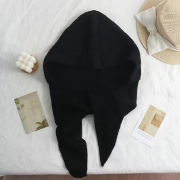 Knit Balaclava Hooded Scarf