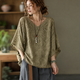 Aria Boho Embroidered Blouse