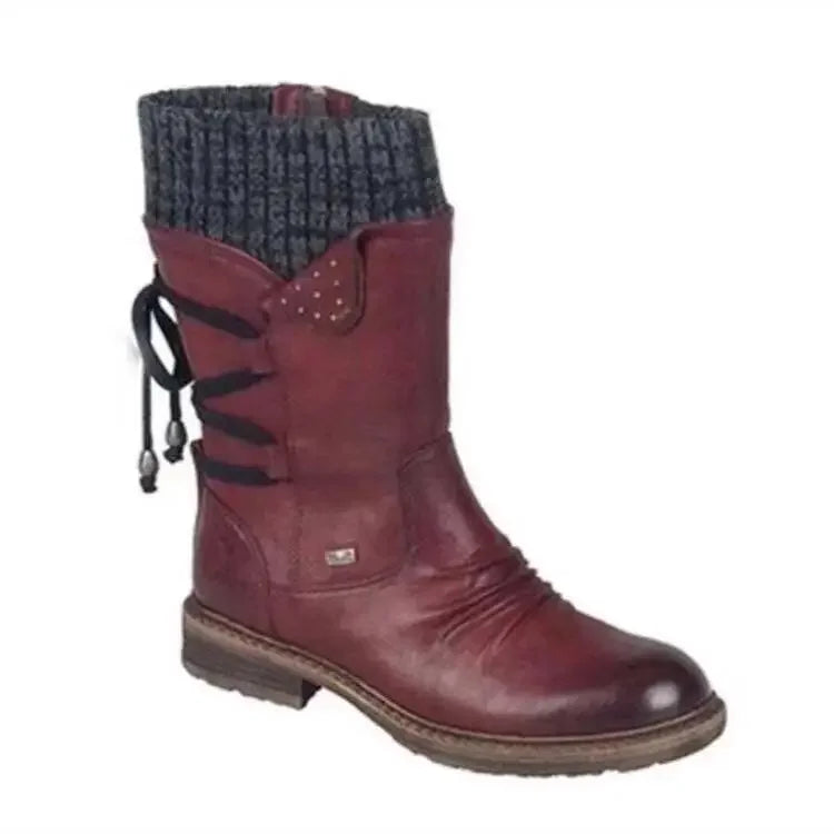 Mid Calf Winter Boots