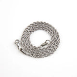 'RIDGE' Twisted Singapore Chain Necklace