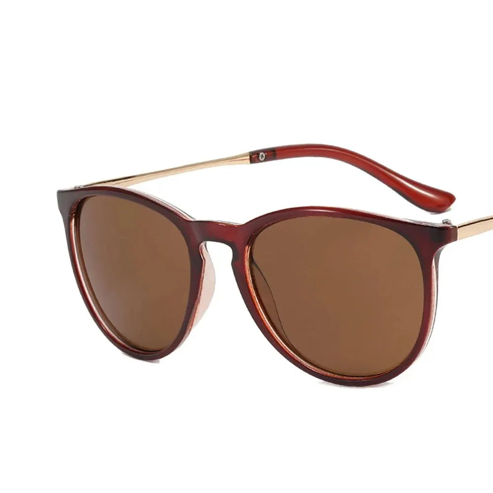 Round Cat Eye Sunglasses