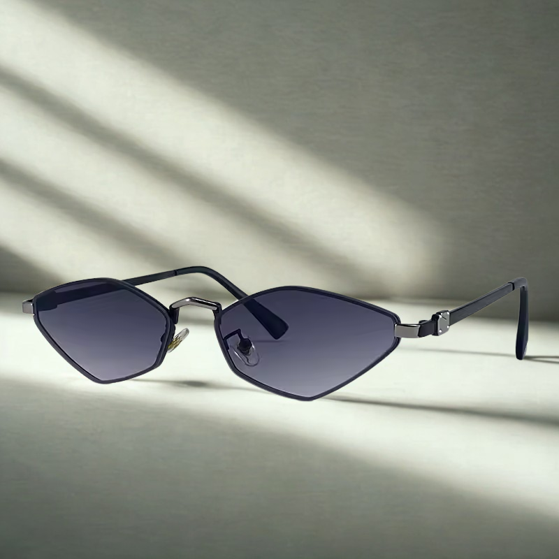 Small Frame Hexagon Sunglasses