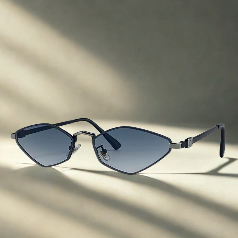 Small Frame Hexagon Sunglasses
